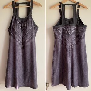 Prana Cantine Gray Print Sport Dress Size XL